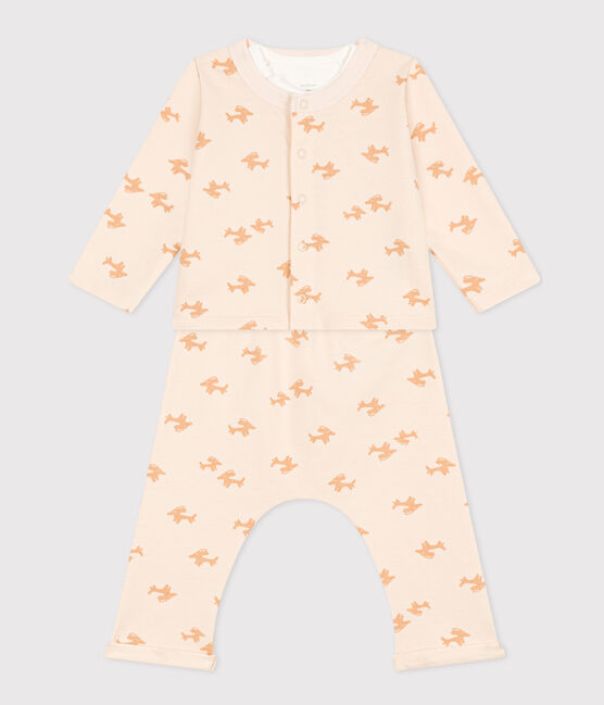 Babies' Patterned Fleece Outfit AVALANCHE /TOURONE