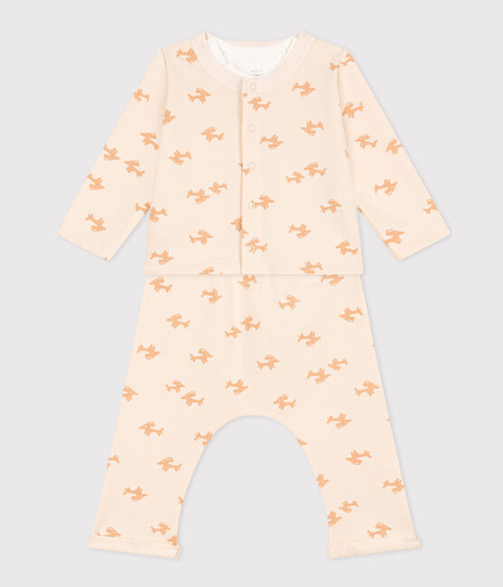 Babies' Patterned Fleece Outfit AVALANCHE /TOURONE