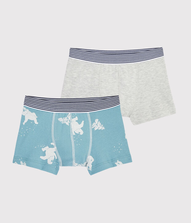 Boys' Yeti Print Boxer Shorts - 2-Piece Set multicolor