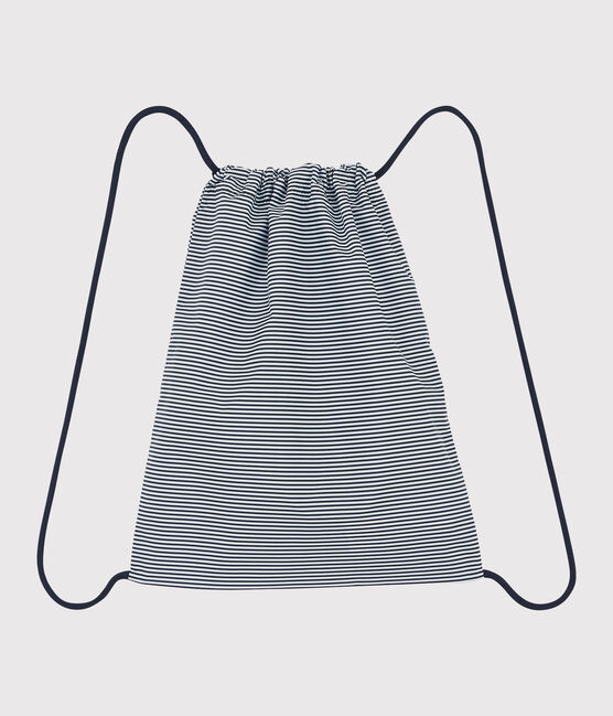 Girls'/Boys' Backpack SMOKING blue/MARSHMALLOW white