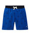 Boys' printed swim shorts PERSE blue/SMOKING blue