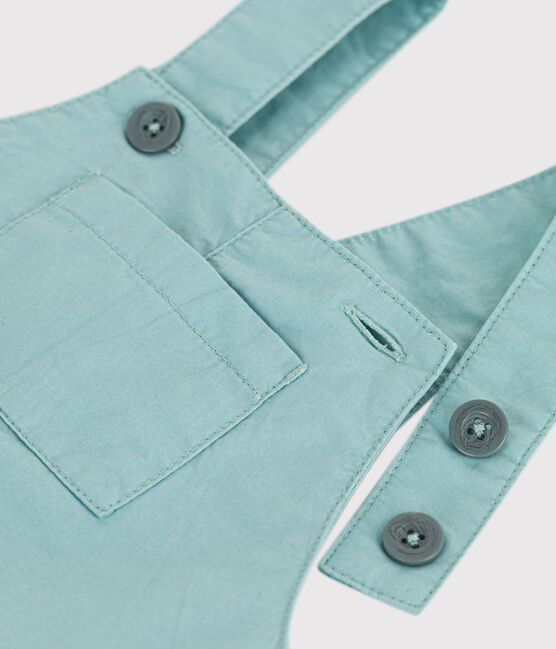 Babies' Serge Dungaree Shorts BOB green
