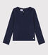 Girls' Long-sleeved Cotton T-Shirt