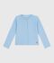 Children's plain cotton cardigan FLO