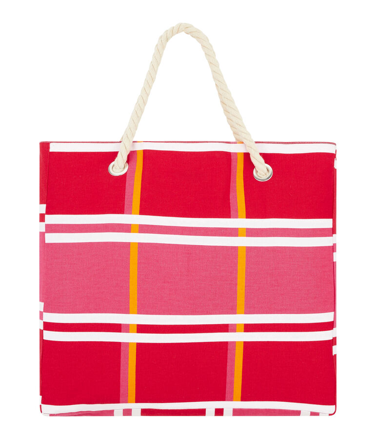 Beach bag pink/multicolor