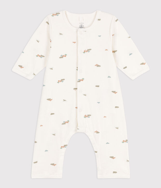 Printed Cotton Bodyjama white/multicolor