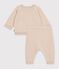 Patterned knitted set for babies PAIN