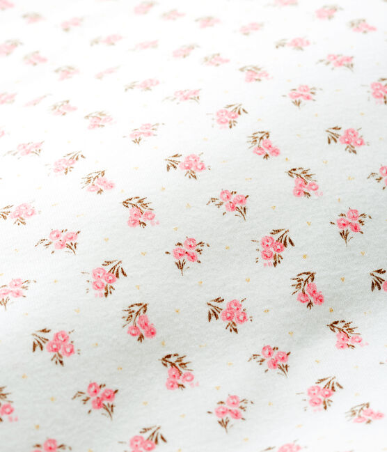 Babies' Velour Sleeping Bag MARSHMALLOW white/MULTICO white