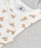 Pack of children's long-sleeved leopard-print cotton T-shirts variante 1