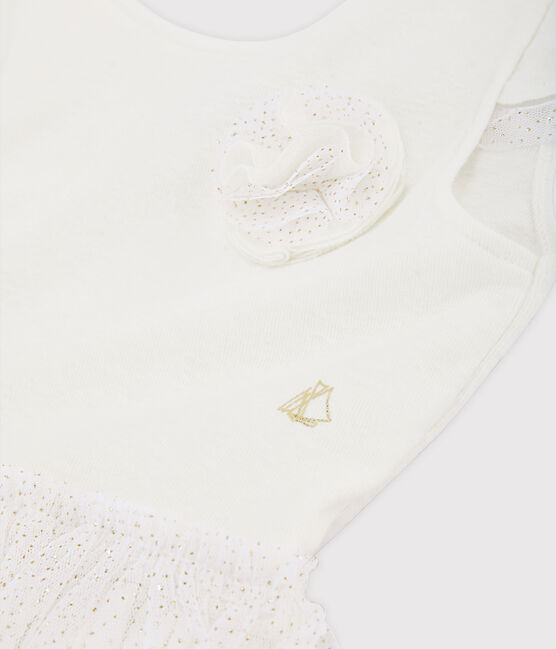 Girls' Formal Dress MARSHMALLOW white