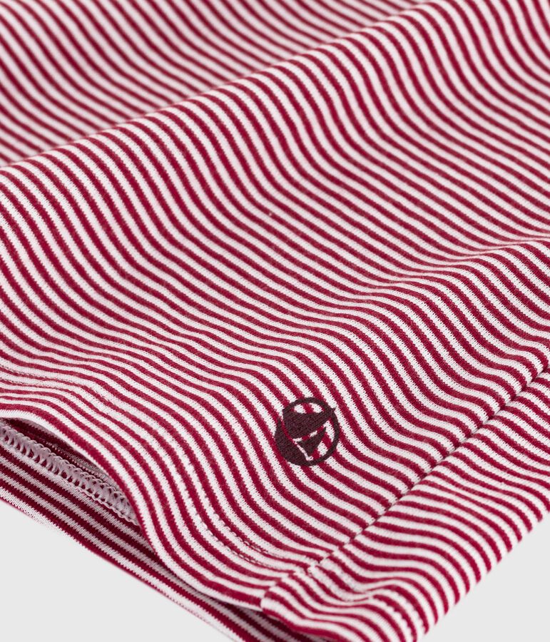 Women's Iconic short-sleeved cotton T-shirt red/white