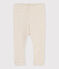 Babies' Rib Knit Leggings MONTELIMAR CHINE beige