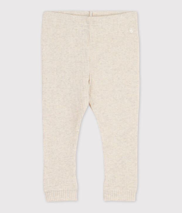 Babies' Rib Knit Leggings MONTELIMAR CHINE