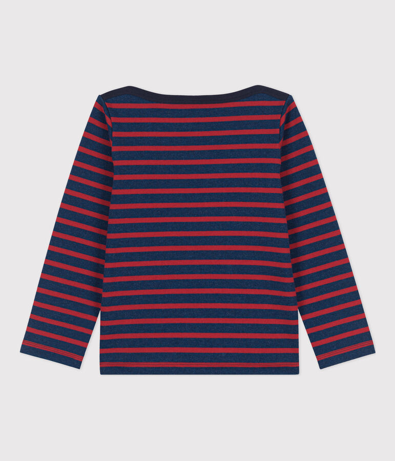 Children's Unisex Breton Top blue/red