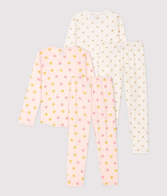 Girls' Star and Panther Print Cotton Pyjamas - 2-Pack variante 1