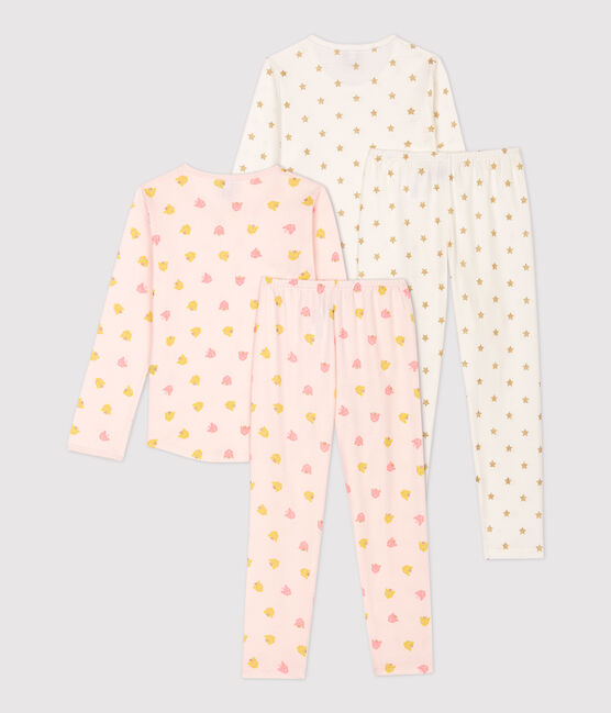 Girls' Star and Panther Print Cotton Pyjamas - 2-Pack variante 1