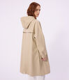 Women's long raincoat in two colours