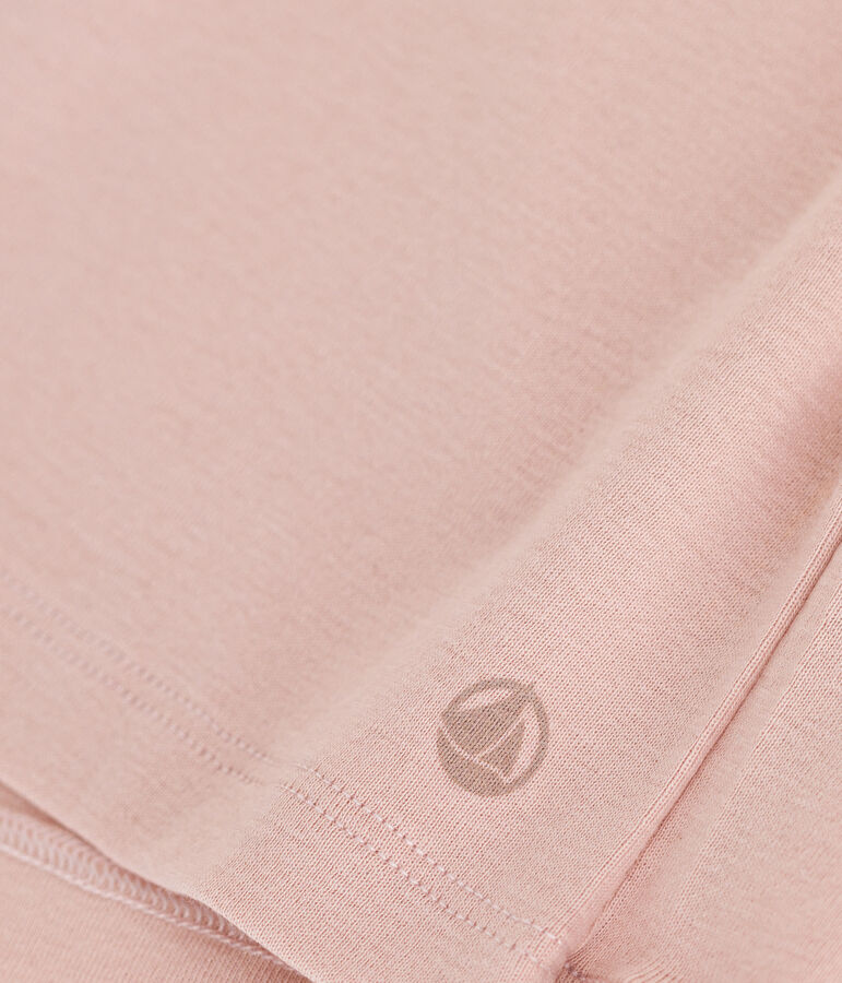 Girls' short-sleeved T-shirt pink