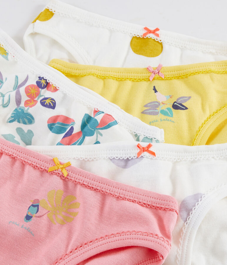 Girls' Jungle Print Knickers - 5-Piece Set multicolor