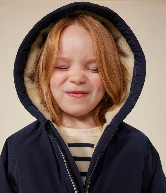 Girls' parka SMOKING blue