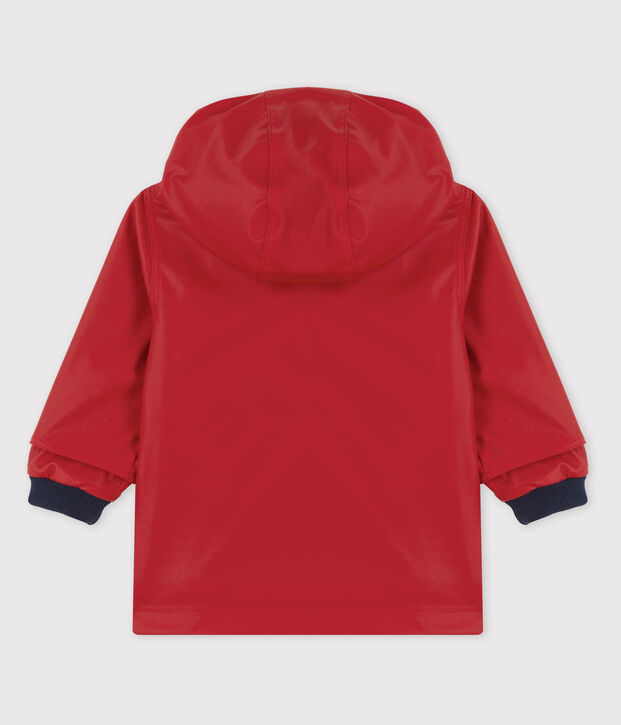 BABIES' ICONIC RECYCLED RAINCOAT red