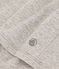 Women's Straight Round-Neck Cotton T-Shirt CHATON CHINE grey