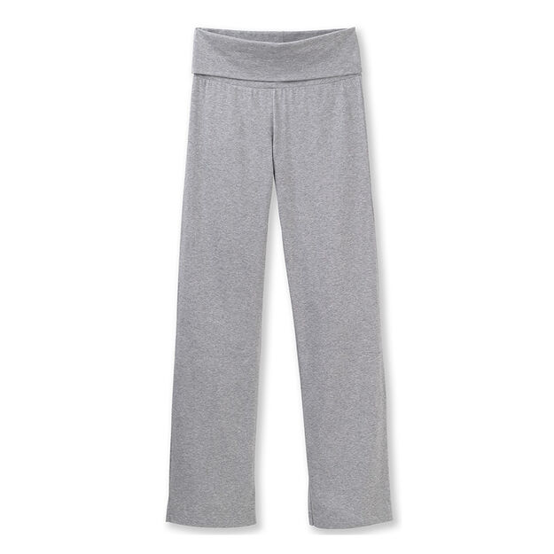 Women's plain Lycra jersey dance pants grey
