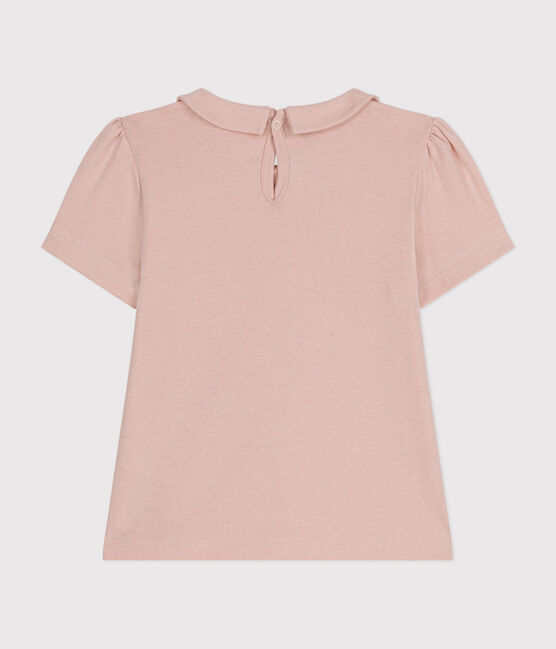 Girls' short-sleeved T-shirt SALINE pink