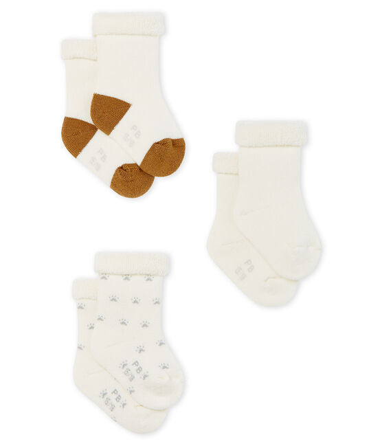 Set contains 3 pairs of socks made of snuggly, comfy terry towelling. variante 4