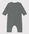 Babies' Quilted Tube Knit Jumpsuit THUYA green