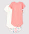 Baby Girls' Fancy Short-Sleeved Bodysuit - 3-Pack variante 1
