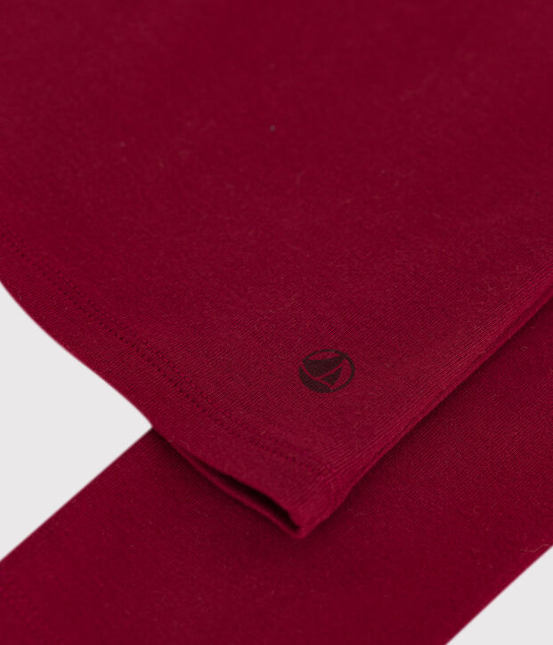 The Iconic long-sleeved cotton T-shirt for women red