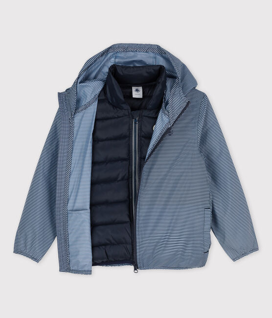 Children's Unisex 3-in-1 Windbreaker SMOKING blue