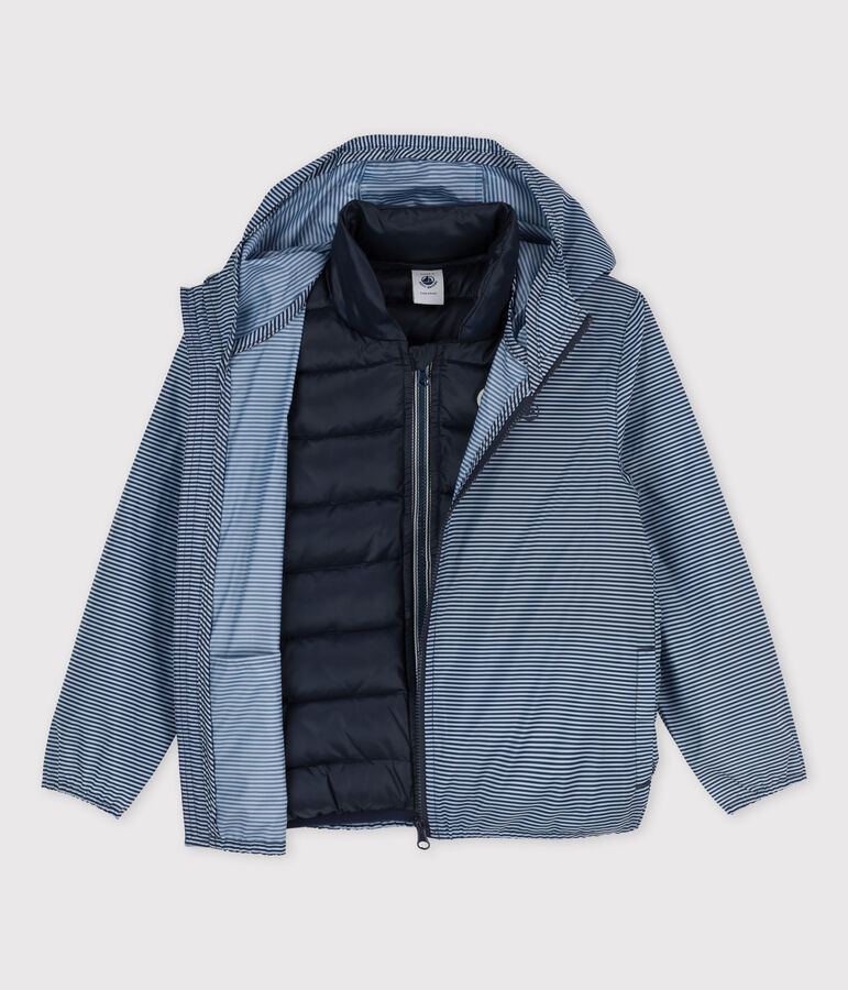 Children's Unisex 3-in-1 Windbreaker blue