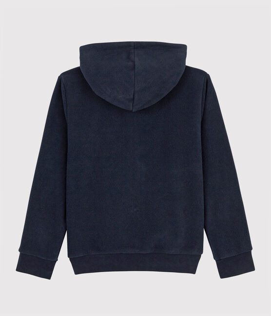 Unisex Children's Fleece Hoodie SMOKING blue