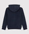 Unisex Children's Fleece Hoodie SMOKING blue