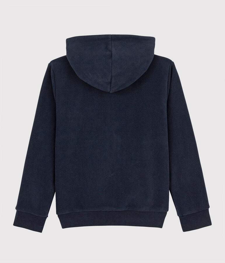 Unisex Children's Fleece Hoodie SMOKING blue