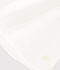 Women's Iconic plain short-sleeved rib knit T-shirt white