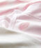 Babies' Pinstriped Long-sleeved Wrapover Organic Cotton Bodysuits - 3-Pack variante 1