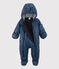 Babies' Printed Snowsuit MEDIEVAL blue/MULTICO white