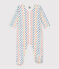 Sealife Themed Cotton Sleepsuit MARSHMALLOW white/MULTICO white