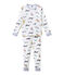 Little boy's pyjamas MARSHMALLOW white/MULTICO white