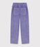 Children's corduroy trousers purple