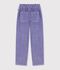 Children's corduroy trousers purple