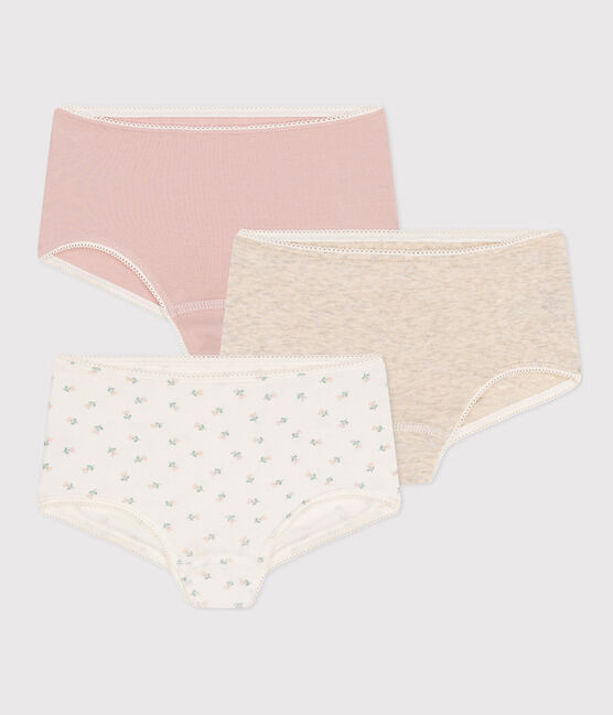 Children's Cotton and Elastane Hipsters - 3-Pack variante 1