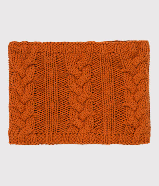 Girls' Snood RUSTY brown