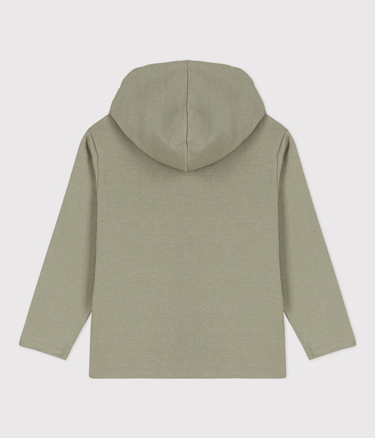 Boys' Zip-Up Hoodie MARECAGE green
