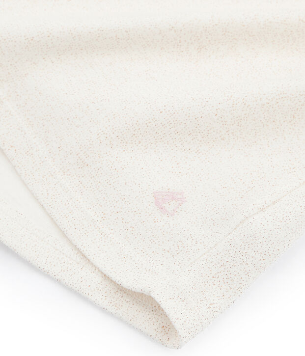 Girls' Short-sleeved T-shirt white/pink