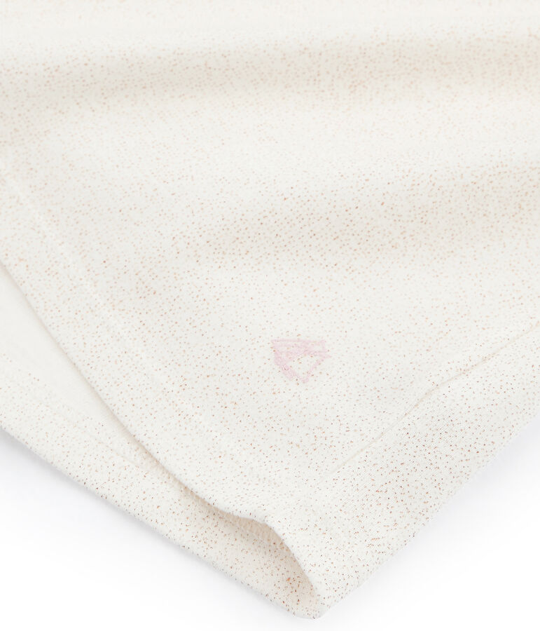 Girls' Short-sleeved T-shirt white/pink