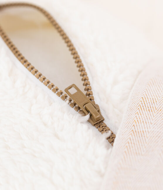 Duffle bag in sherpa MARSHMALLOW PRIME white